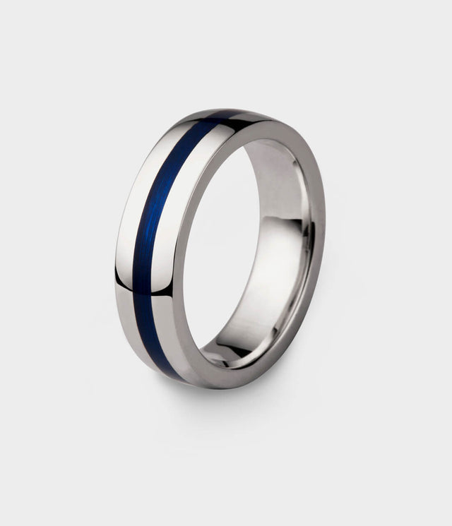 Enamel Geo Ring by Stephen Einhorn